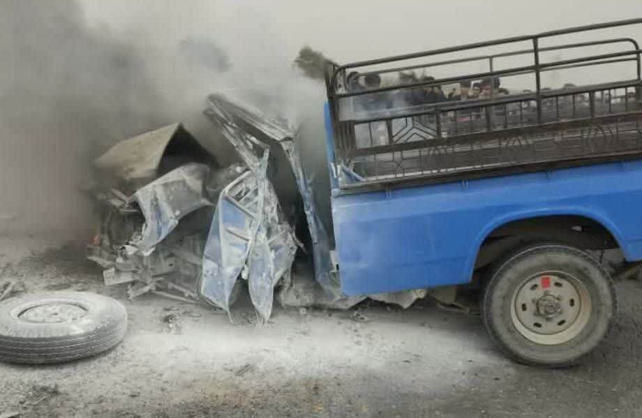 تصادف مرگبار نیسان و سمند در جاده دزفول با 5 کشته