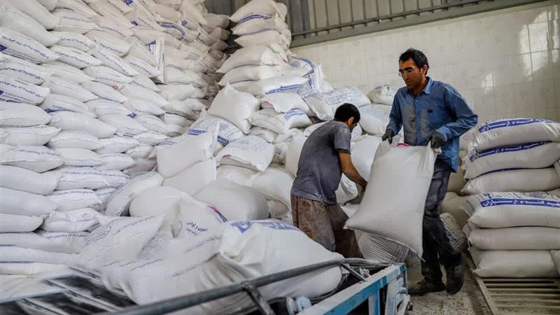 توزیع ۲ هزار و ۵۸۰ کیسه آرد مازاد در خمین