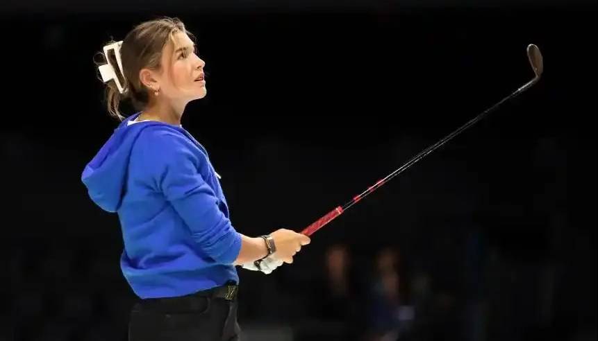 نوه دونالد ترامپ در اولین حضور حرفهای؛ کای ترامپ در قعر جدول گلف زنان