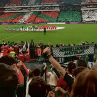 تیم ملی فلسطین ورزشگاه را منفجر کرد