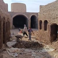 مرمت قلعه تاریخی شهرآباد بافق آغاز شد