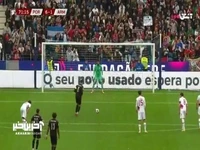 هتریک از روی نقطه پنالتی؛گل هفتم پرتغال توسط برونو فرناندز در دقیقه 72__پرتغال 7 - ارمنستان 1