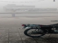 بارندگی بسیار سنگین هم اکنون در آبدانانِ ایلام