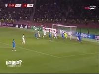 گل دوم فرانسه توسط مگنس آکلیوش در دقیقه 30