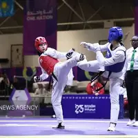 یلدا ولی نژاد سومین تکواندوکار ایران در مرحله نیمه نهایی