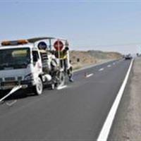 انجام ۱۲۰۰ کیلومتر خط کشی در محورهای خراسان جنوبی