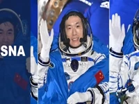 بازگشت پرهیاهوی فضانوردان چینی از «کاخ آسمانی»