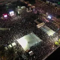 تظاهرات هزاران صهیونیست در قلب اراضی اشغالی