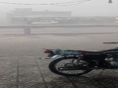 بارندگی بسیار سنگین هم اکنون در آبدانانِ ایلام