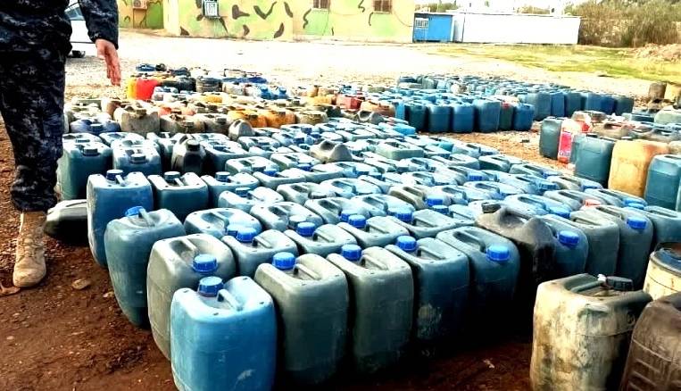 کشف بیش از ۷ هزار لیتر سوخت قاچاق در صومعهسرا