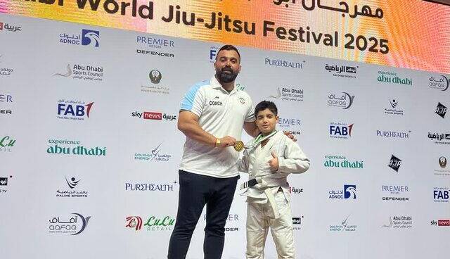 رزمیکار مازندرانی قهرمان مسابقات ابوظبی امارات شد