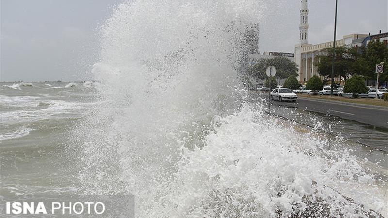 هشدار هواشناسی برای ۲ استان جنوبی / وزش باد و تلاطم امواج در خلیج فارس