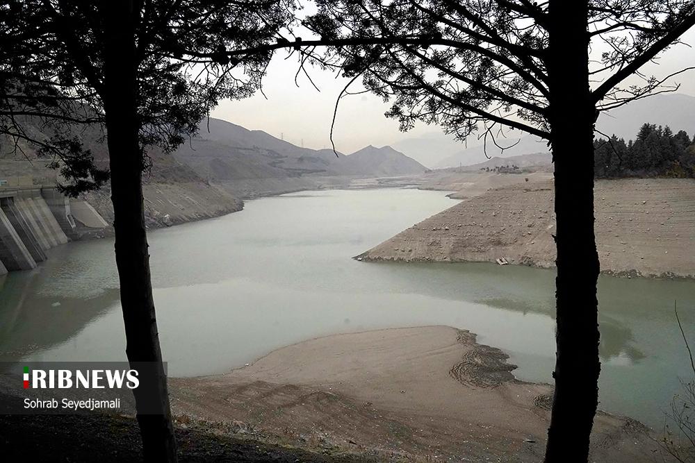 وضعیت کنونی سد لتیان ، هشدار کاهش ذخیره آب