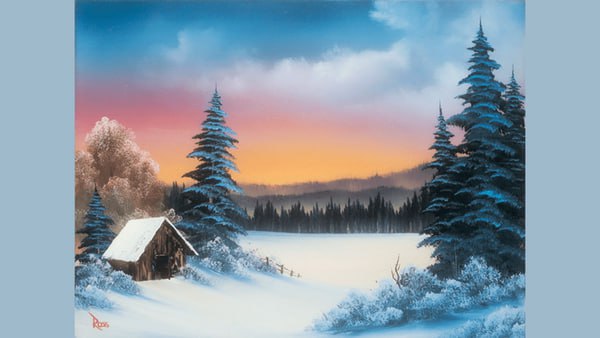 حراج سه نقاشی از باب راس برای نجات تلویزیون آمریکا