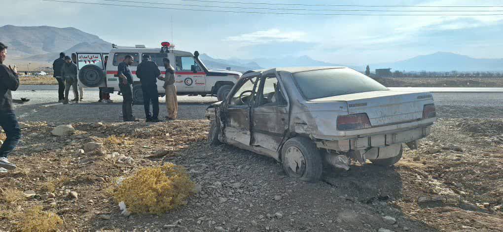 تصادف ۲ سواری در جاده اقلید- یاسوج با ۳ مصدوم