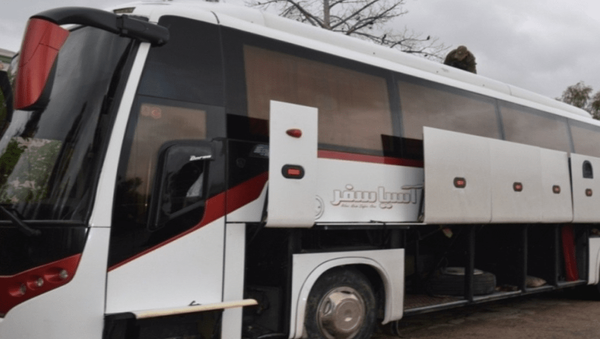 اتوبوس مسافربری حامل کالای قاچاق در رودان توقیف شد