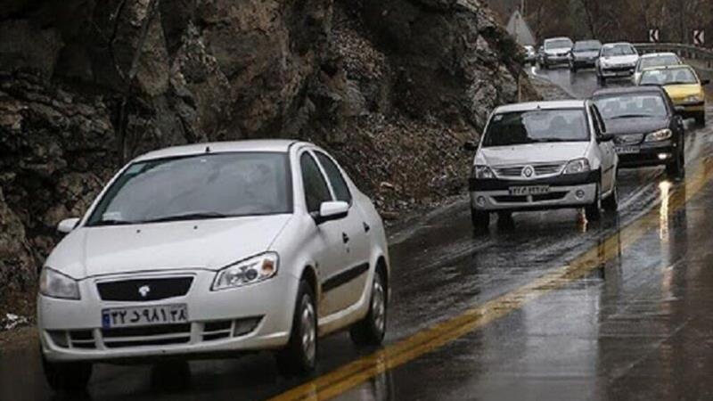 جاده کرج - چالوس لغزنده است؛ رانندگان احتیاط کنند