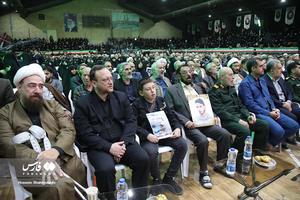 عکس/ یادواره شهید زین‌الدین و ۶۱۲۸ شهید قم