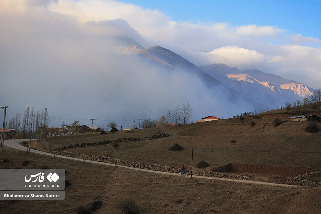 عکس/ آتشسوزی جنگلهای روستای الیت چالوس