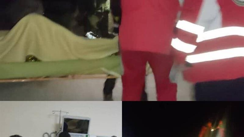 نجات کوهنورد ۲۲ ساله دچار سوختگی در ارتفاعات گردولو مشگین شهر