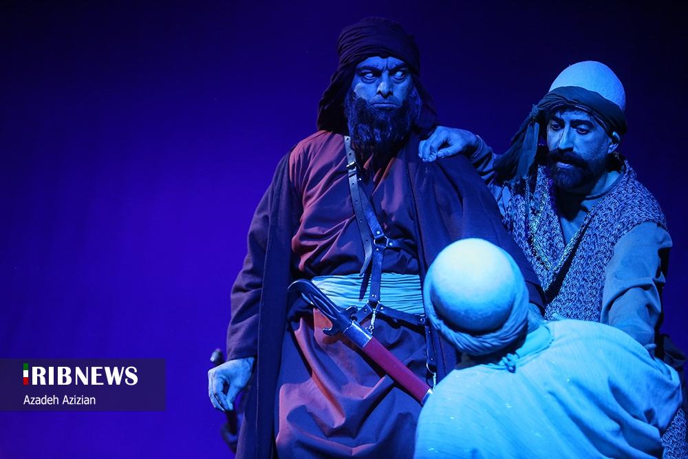 نمایش صحنهای با موضوع زندگی و شهادت حضرت فاطمه زهرا (س) در اصفهان