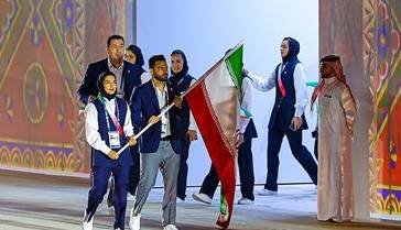 شب طلایی کاروان ایران در روز نهم