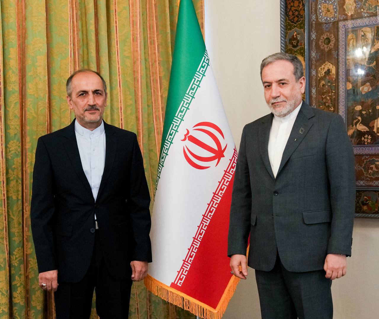 عکس/ دیدار سرکنسول جدید ایران در بمبئی هند با وزیر امور خارجه