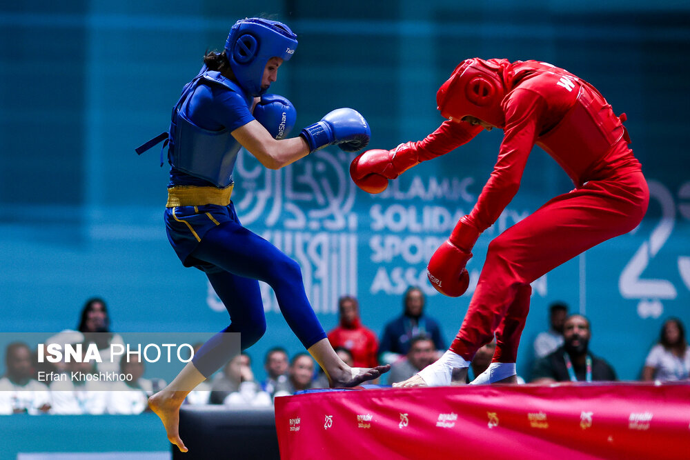 عکس/ بازی‌های کشورهای اسلامی ۲۰۲۵ ریاض؛ رقابت‌های ووشو