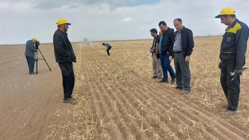 حرکت نوین کشاورزی حفاظتی در استان مرکزی