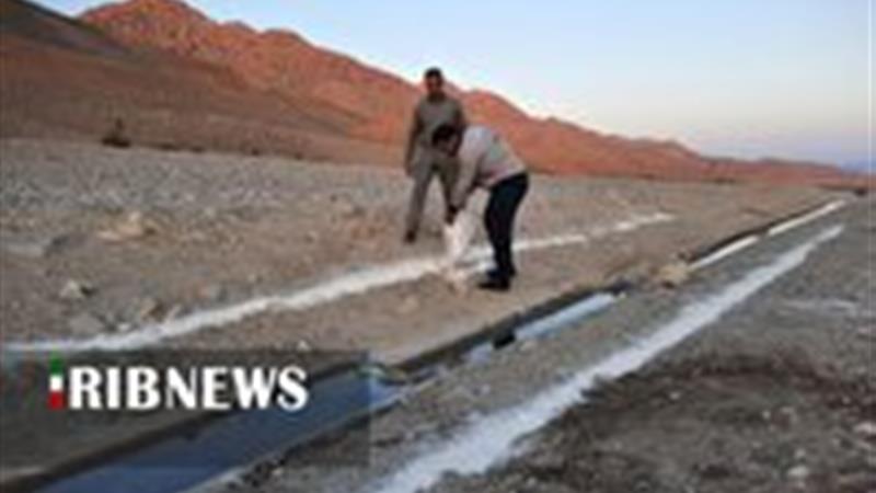 ضدعفونی و آهکپاشی آبشخورهای منطقه حفاظتشده قرخود