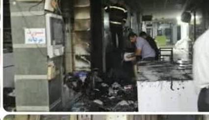 آتشسوزی در بازار گناوه مهار شد