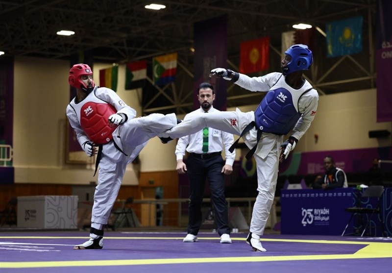 بازیهای کشورهای اسلامی؛ دست حامد اصغری به مدال برنز تکواندو نرسید