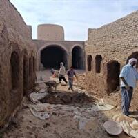 نفس تازه در کالبد قلعه شهرآباد بافق