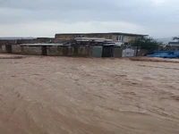 تصاویری از سیل در آبدانان و شوشتر