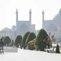 هوای اصفهان در وضعیت نارنجی و ناسالم است