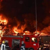 آتشسوزی گسترده در بغداد