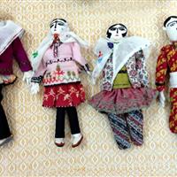 جانِ نخ و دوخت در پیکر «اعلا» و «رعنا»؛ عروسکهای قجری از صندوق تاریخ بیرون آمدند