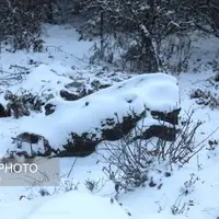 بارش برف در ارتفاعات مراغه و سونگون؛ هریس سردترین شهر آذربایجان شرقی