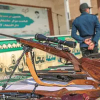 رونمایی از کشفیات فرماندهی انتظامی شرق استان تهران