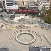 سکوی تخریب شده در ورودی متروی تئاتر شهر ربطی به میراث فرهنگی ندارد/ جانمایی مجسمه جدید در بوستان دانشجو؛ بزودی