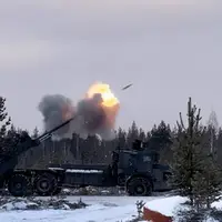 رزمایش توپخانهای فنلاند نزدیک مرز روسیه