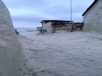 پدیدهای عجیب در سواحل ایرلند؛ موج عظیم کف دریا!