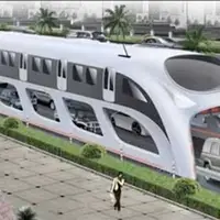 اتوبوسهای آینده قرار نیست روی زمین حرکت کنن…