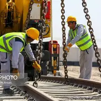 پیشرفت ۸۶ درصدی خط آهن چابهار - زاهدان