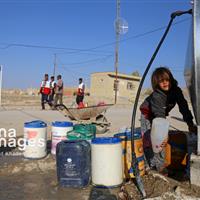 کاروان خدمترسانی هلالاحمر در روستای «کالیمانی»