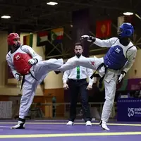 بازیهای کشورهای اسلامی؛ دست حامد اصغری به مدال برنز تکواندو نرسید