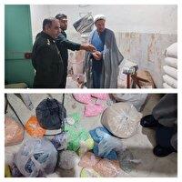 انهدام باند تولید مواد مخدر با تلاش نیروهای انتظامی