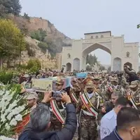 دروازه قرآن شیراز معطر به عطر شهیدان گمنام شد