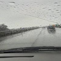 لغزندگی جاده کرج چالوس در پی بارش ها