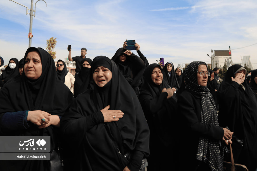 عکس/ استقبال از شهدای گمنام در کرمان